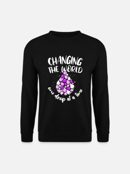 Ätherische Öle Essential Oils: Changing the World - Unisex Pullover - Schwarz