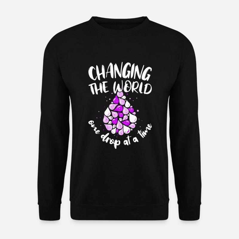 Ätherische Öle Essential Oils: Changing the World - Unisex Pullover - Schwarz