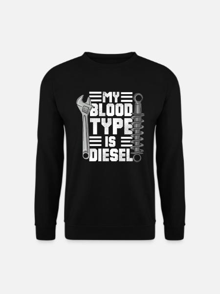 Diesel KFZ Mechaniker Automechaniker Schrauber - Unisex Pullover - Schwarz