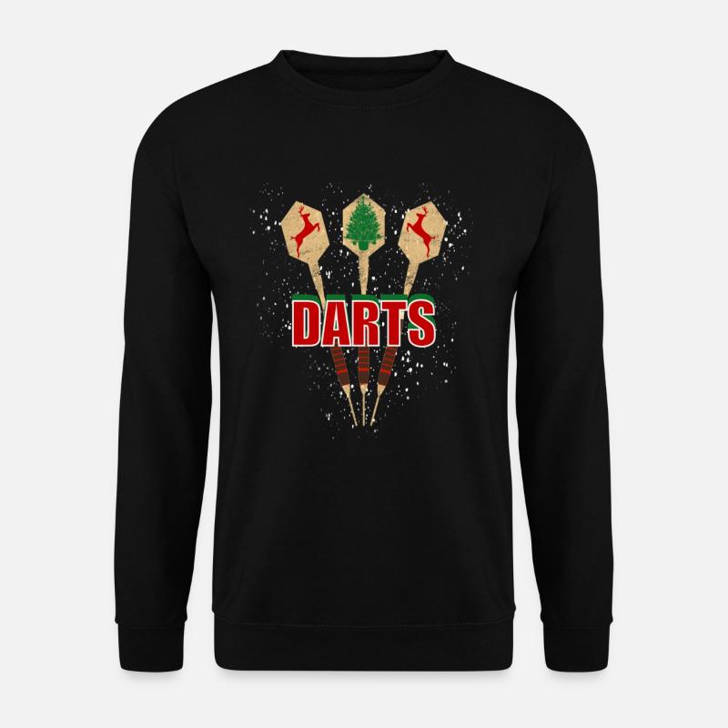 Darts - Christmas - Unisex Sweatshirt - black