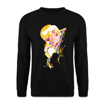 Pope Saint John Paul 2nd karol wojtyła - Unisex Sweatshirt - black - Front - Alina (178cm) & Michal (187cm)