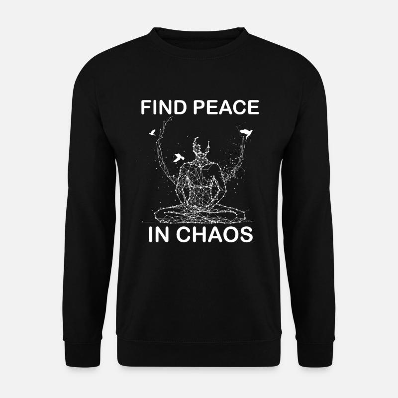 yoga - Unisex Pullover - Schwarz