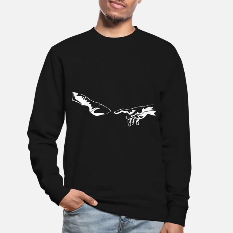 Cheval, chevaux, cavalier, cavalière, saut d'obstacles Sweat-shirt Unisexe