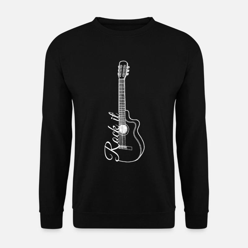 guitar - Unisex Sweatshirt - black