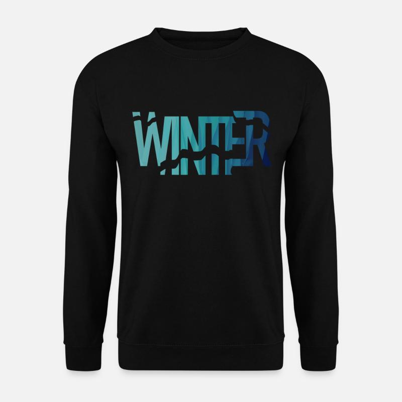 Winter - Unisex Sweatshirt - black