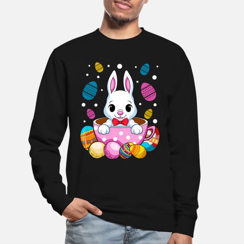 Easter Bunny Bunny Easter Bunny Easter Chocolate Eggs Unisex Sweatshirt