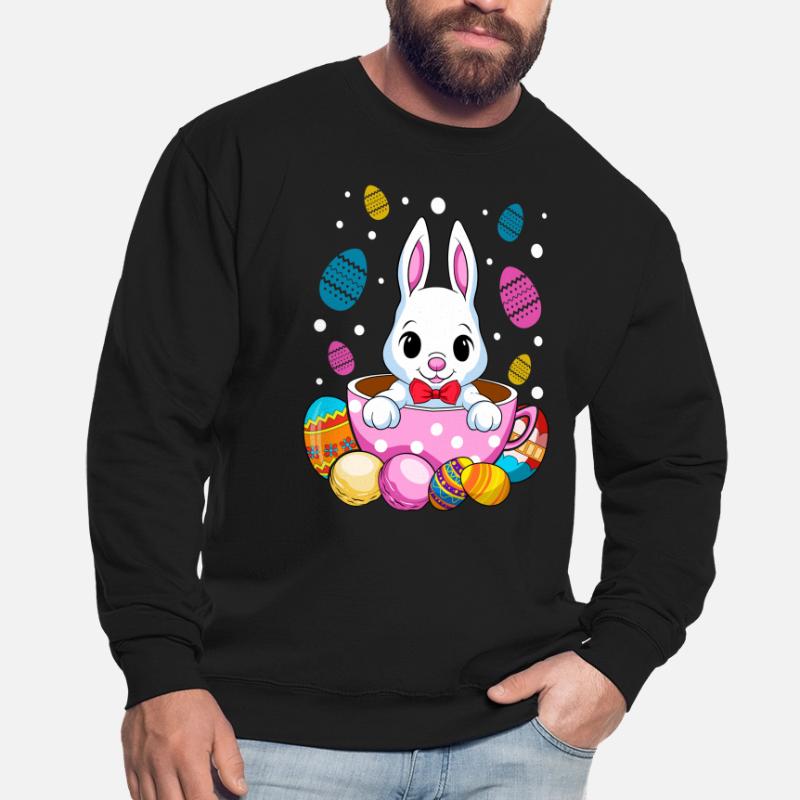 Easter Bunny Bunny Easter Bunny Easter Chocolate Eggs Unisex Sweatshirt