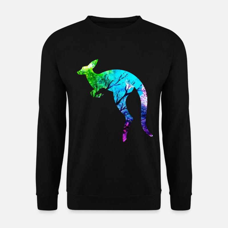 Känguru - Unisex Pullover - Schwarz
