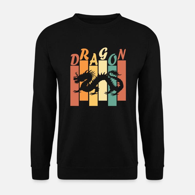 Dragon - Unisex Sweatshirt - black