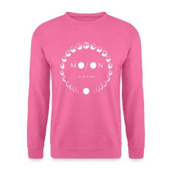 Mondphasen Mondkind - Unisex Pullover - Pink - Vorne