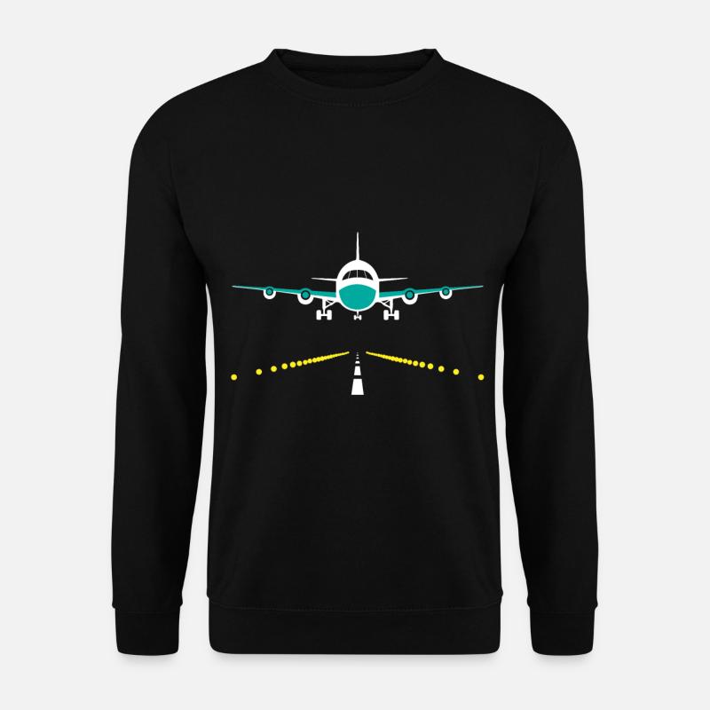Avion. - Sweat-shirt Unisexe - noir