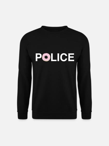 police - Unisex Sweatshirt - black