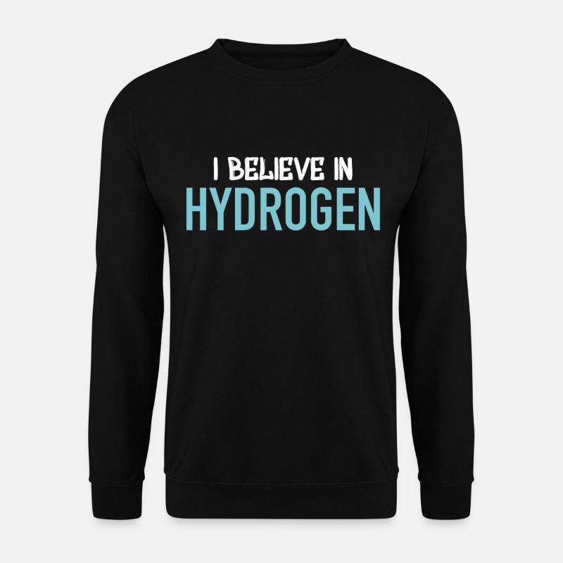 Wasserstoff - H2 - Unisex Pullover - Schwarz