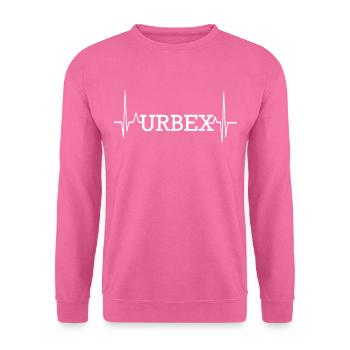 Urbex - Urban Explorer - Sweat-shirt Unisexe - rose - Devant