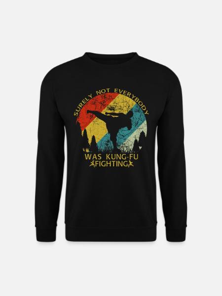kung fu - Unisex Sweatshirt - black