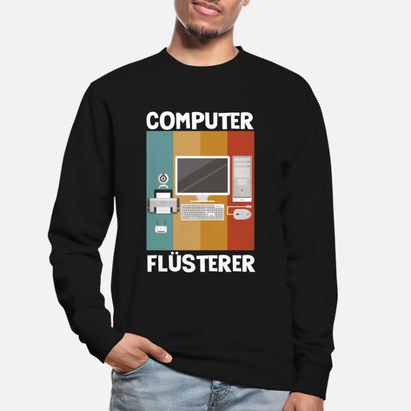 Computerflüsterer Geek Linux Unisex Pullover