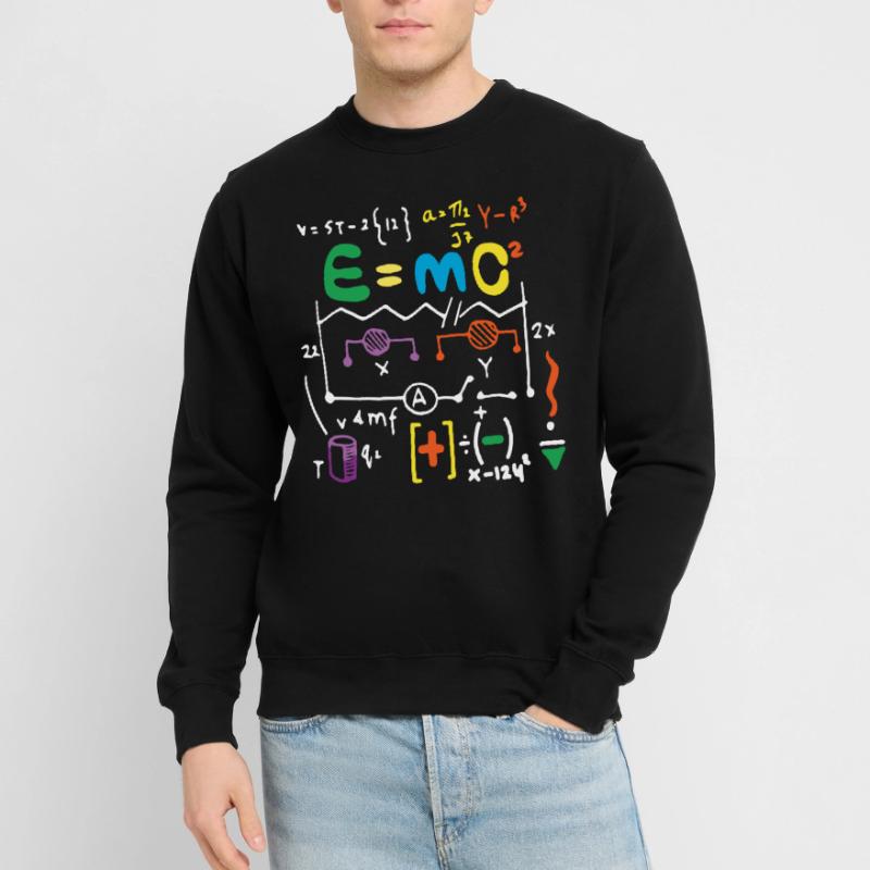 Physics relativity formula Unisex Sweatshirt