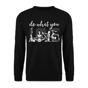 Lustige Radiologie Tech Geschenk Radiologe XRay Do. - Unisex Pullover - Schwarz - Vorne - Alina (178cm) & Michal (187cm)