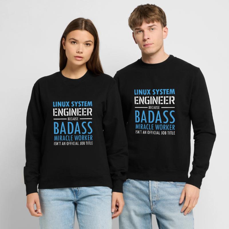 Geek Linux saying IT nerd computer scientist Unisex Sweatshirt