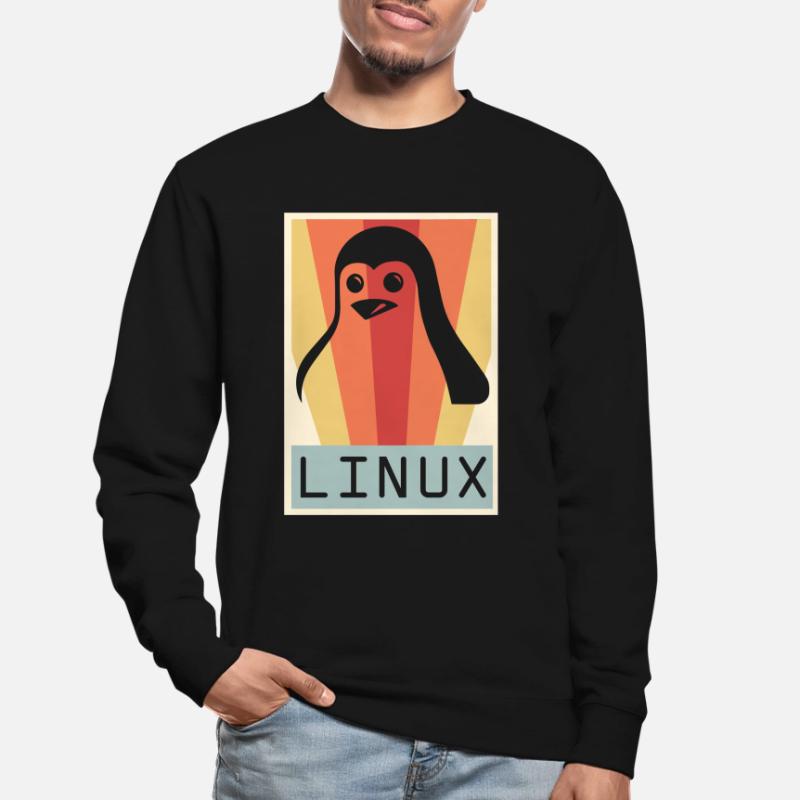 Geek Linux Penguin PC Nerd IT Expert Unisex Sweatshirt