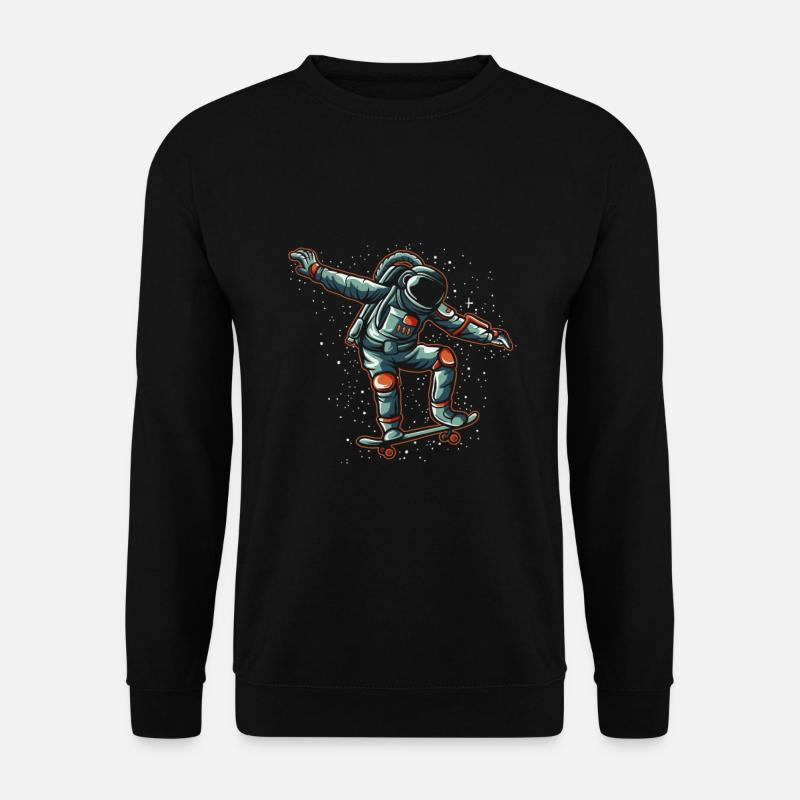 Astronaut Raumfahrt Kosmonaut Space - Unisex Pullover - Schwarz