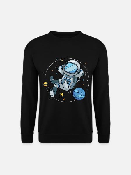 Space Kosmonaut Raumfahrt Astronaut - Unisex Pullover - Schwarz