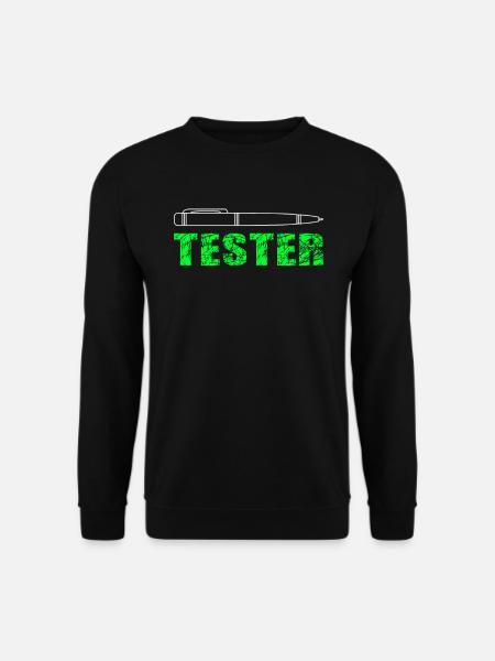 Pen Tester Penetration Tester Hacker Informatiker - Unisex Pullover - Schwarz