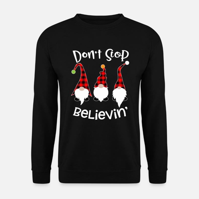 Lutin lutin de Noël - Sweat-shirt Unisexe - noir