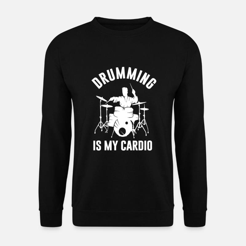 Musicien de percussion batteur pilon - Sweat-shirt Unisexe - noir