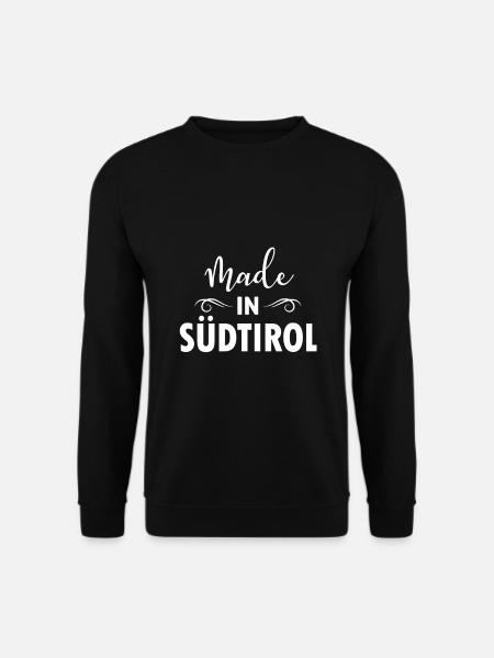 Südtirol Italien Winterurlaub Ski Schnee - Unisex Pullover - Schwarz