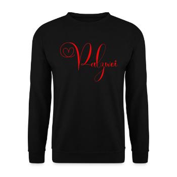 Palatinate Palatinate Rhineland Black Forest - Unisex Sweatshirt - black - Front - Alina (178cm) & Michal (187cm)