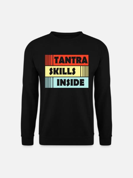 Tantra Skill Hinduismus Buddhismus Yoga - Unisex Pullover - Schwarz