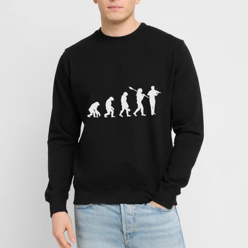 Viola evolution instruments concert Unisex Sweatshirt