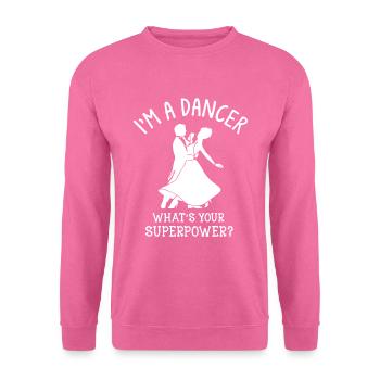 Foxtrot dancer dance school dance class dance - Unisex Sweatshirt - pink - Front