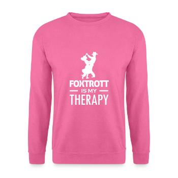Foxtrot Dance Therapy Dancing Dancer - Unisex Sweatshirt - pink - Front