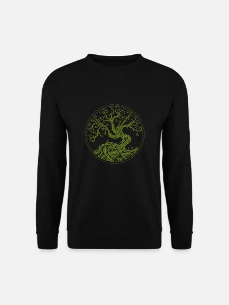 Lebensbaum - Unisex Pullover - Schwarz
