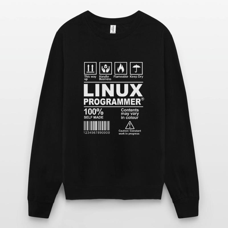 Geek Linux programmeur drôle définition Sweat-shirt Unisexe