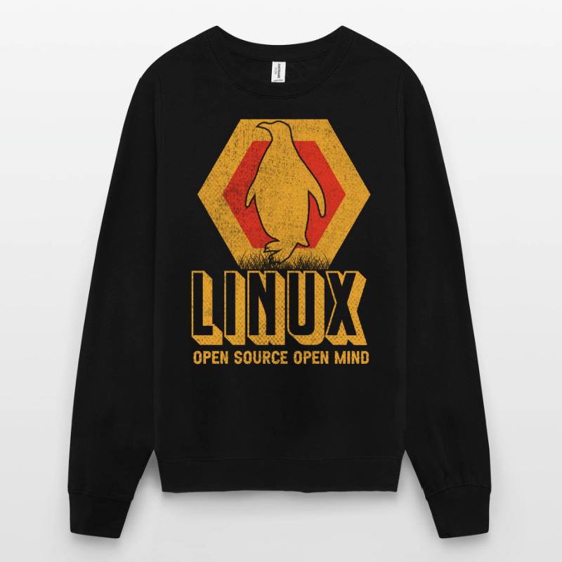 Linux Geek Penguin Nerd Computer Scientist Unisex Sweatshirt