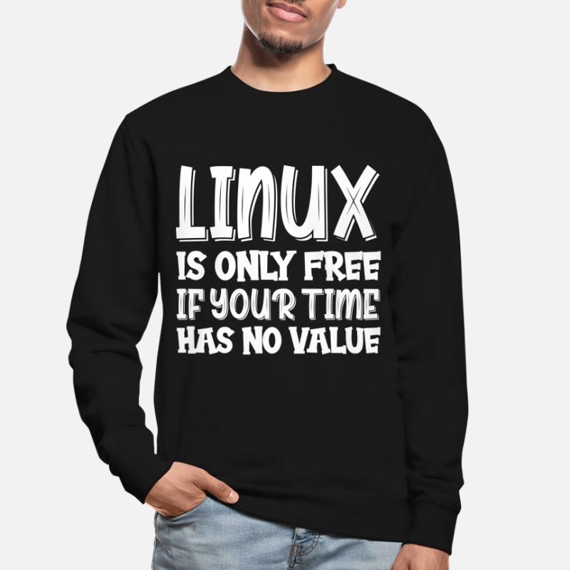 Linux Geek Hacking Computer Scientist Unisex Sweatshirt