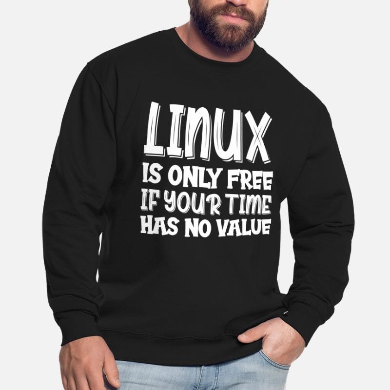 Linux Geek Hacking Informatiker Unisex Pullover