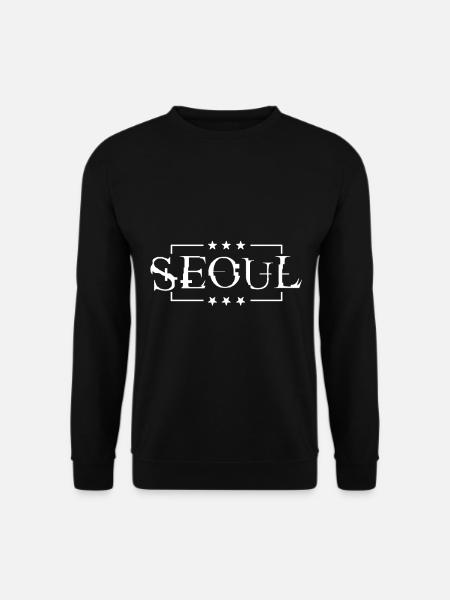 Seoul Metropole Südkorea koreanisch Korea - Unisex Pullover - Schwarz