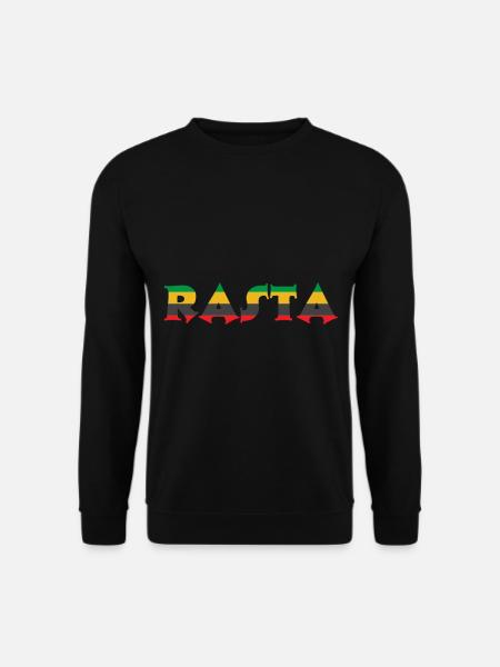 Rasta Jamaika Karibik Jamaikaner - Unisex Pullover - Schwarz