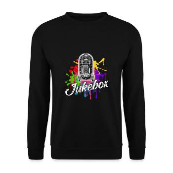 Jukebox classique Country Musique - Sweat-shirt Unisexe - noir - Devant - Alina (178cm) & Michal (187cm)