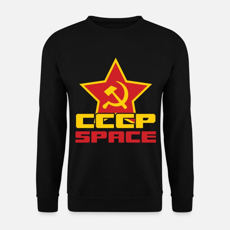 Space Astronaut Interkosmos Weltraum - Unisex Pullover - Schwarz