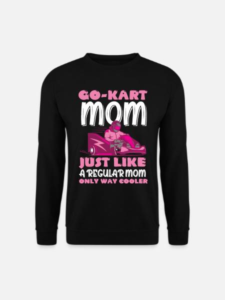 Go-Kart Mutter Kart Gokart Go Kart - Unisex Pullover - Schwarz