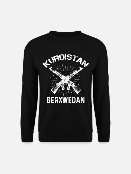 Kurdistan Berxwedan Kurdisch Kurde - Unisex Pullover - Schwarz