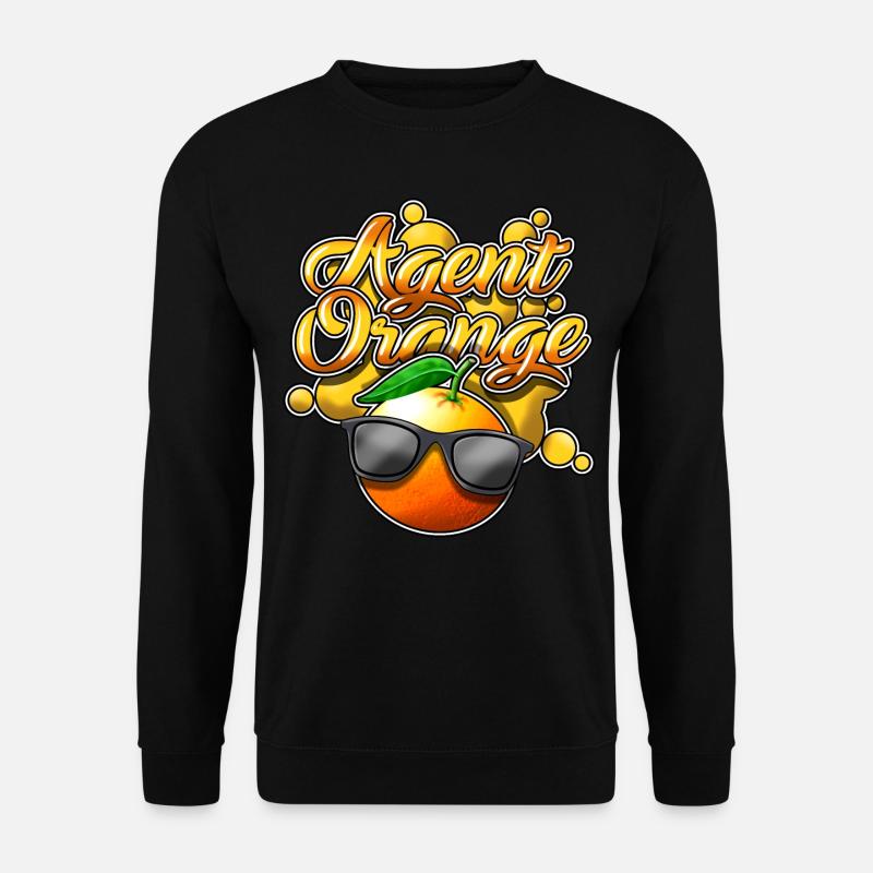Agent Orange - Unisex Sweatshirt - black