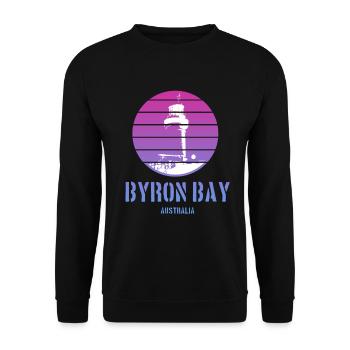Lighthouse Byron Bay Australie 420 Hippie Trip - Sweat-shirt Unisexe - noir - Devant - Alina (178cm) & Michal (187cm)