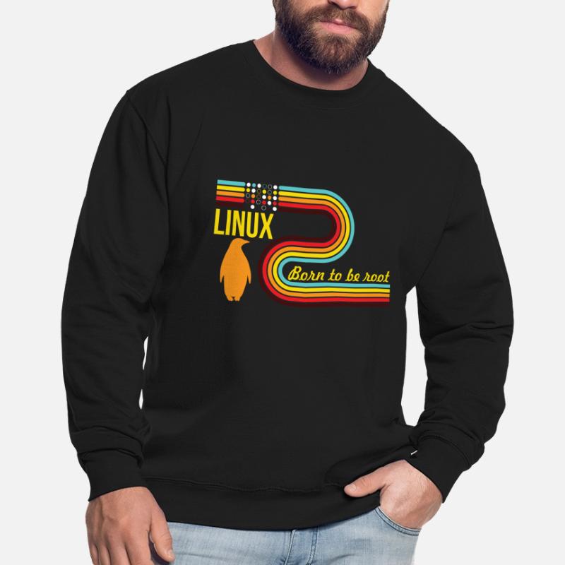 Born To Be Root Linux Nerd Geek Coding Unisex Sweatshirt