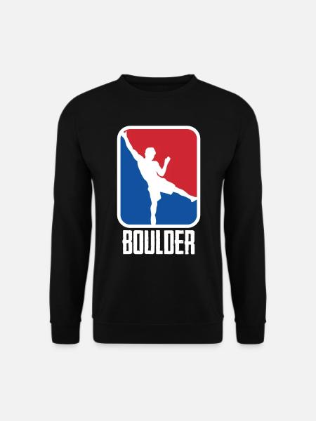 Escalade escalade Escalade Escalade Montagnes - Sweat-shirt Unisexe - noir